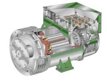 颍泉发电机内部结构图 颍泉发电机内部结构图